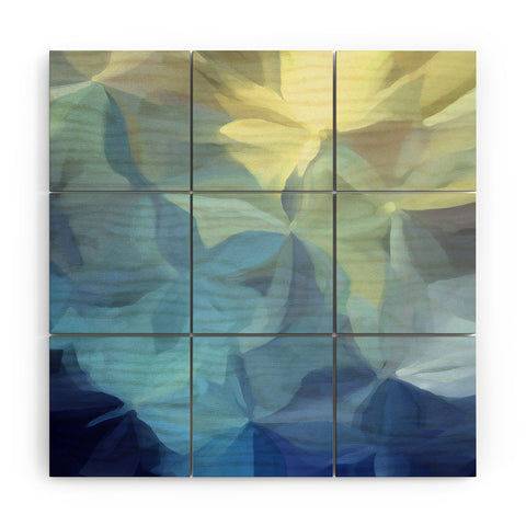 Paul Kimble Renewal Floral Wood Wall Mural