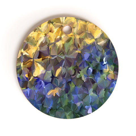 Paul Kimble The Flowers Cutting Board Round