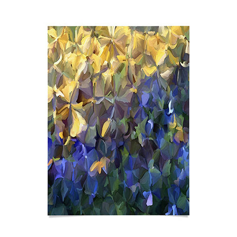 Paul Kimble The Flowers Poster