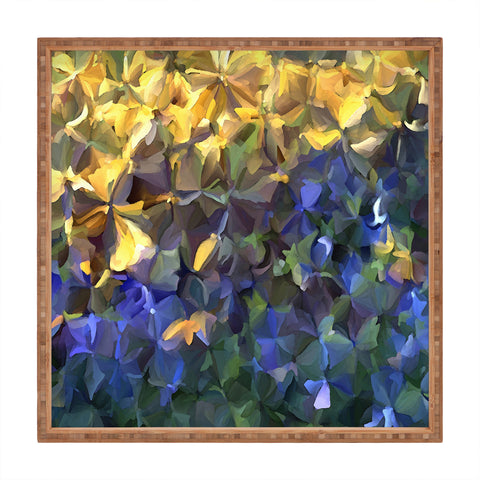 Paul Kimble The Flowers Square Tray