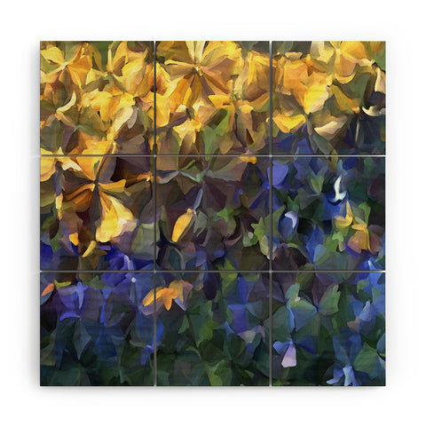 Paul Kimble The Flowers Wood Wall Mural