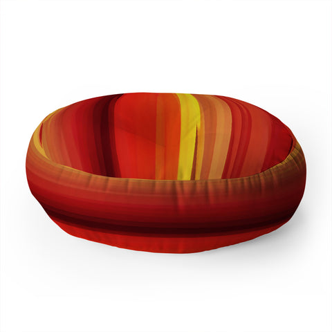 Paul Kimble Volcano Floor Pillow Round