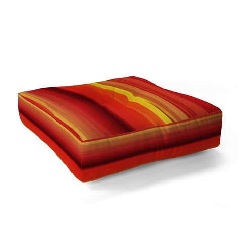 Paul Kimble Volcano Floor Pillow Square