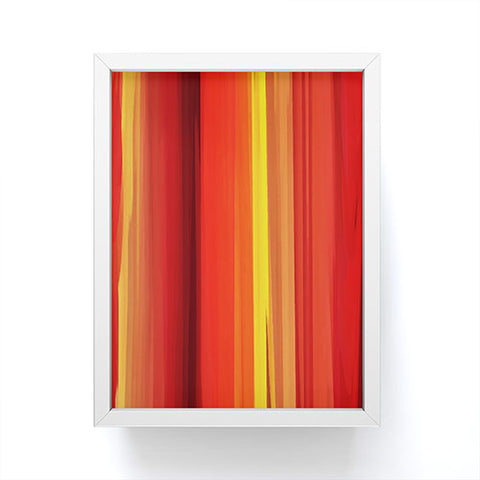 Paul Kimble Volcano Framed Mini Art Print