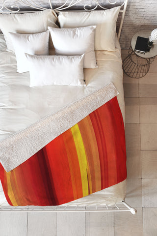 Paul Kimble Volcano Fleece Throw Blanket