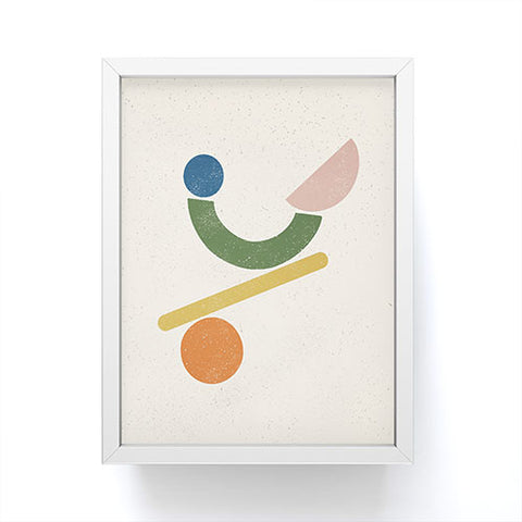 Pauline Stanley Balance Shapes Framed Mini Art Print