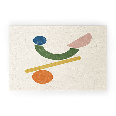Pauline Stanley Balance Shapes Welcome Mat