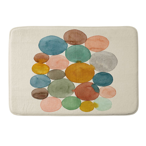 Pauline Stanley Connected Dots Memory Foam Bath Mat