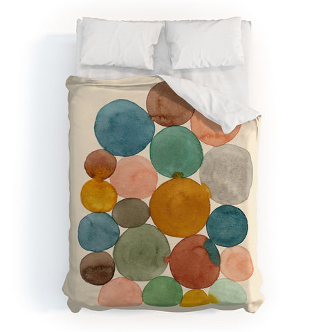 Pauline Stanley Connected Dots Duvet Cover