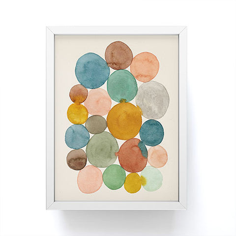 Pauline Stanley Connected Dots Framed Mini Art Print