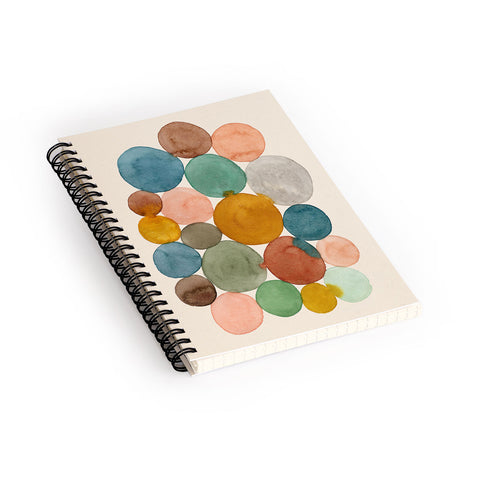 Pauline Stanley Connected Dots Spiral Notebook
