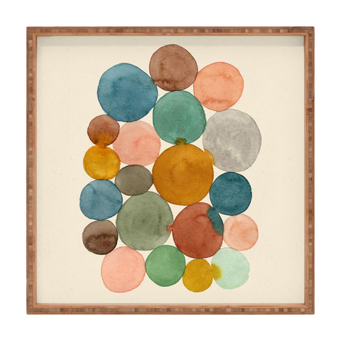 Pauline Stanley Connected Dots Square Tray