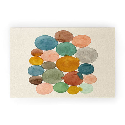 Pauline Stanley Connected Dots Welcome Mat