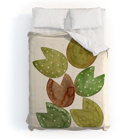 Pauline Stanley Lilly Pads Comforter