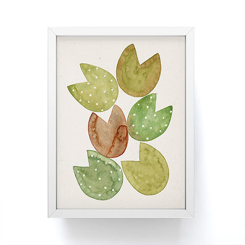 Pauline Stanley Lilly Pads Framed Mini Art Print