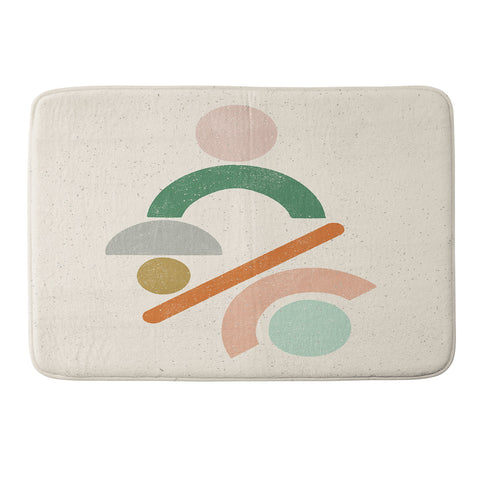 Pauline Stanley Mobile Shapes Memory Foam Bath Mat