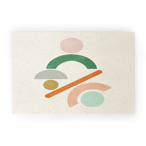 Pauline Stanley Mobile Shapes Welcome Mat