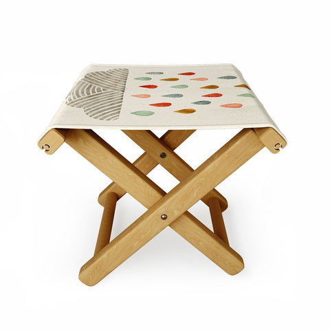 Pauline Stanley Rain Cloud Folding Stool