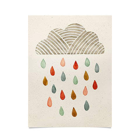 Pauline Stanley Rain Cloud Poster