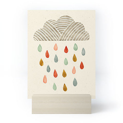 Pauline Stanley Rain Cloud Mini Art Print