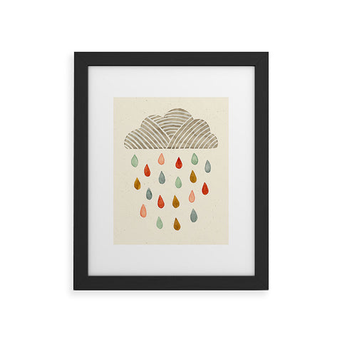 Pauline Stanley Rain Cloud Framed Art Print