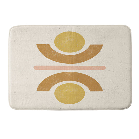 Pauline Stanley Totem Shapes Memory Foam Bath Mat