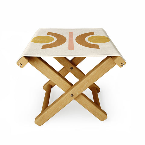 Pauline Stanley Totem Shapes Folding Stool