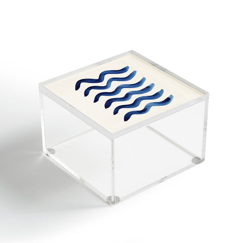 Pauline Stanley Waves Strokes Acrylic Box