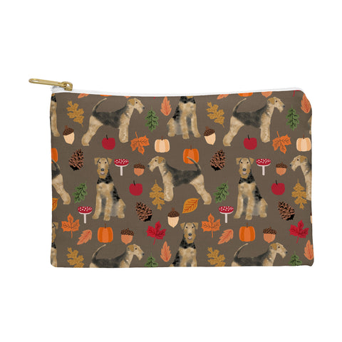 Petfriendly Airedale Terrier Autumn Fall Pouch