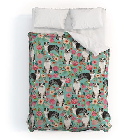Petfriendly Australian Shepherd owners dog Duvet Cover