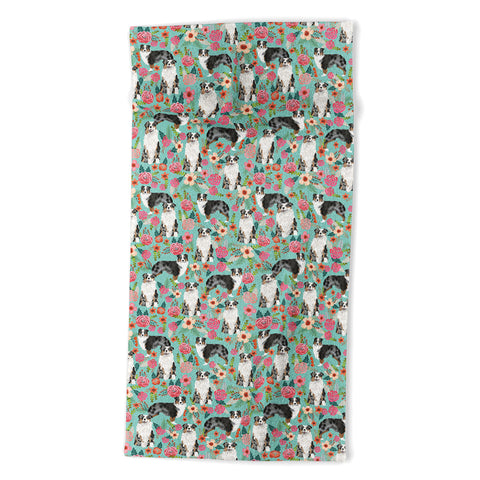 Petfriendly Australian Shepherd owners dog Beach Towel