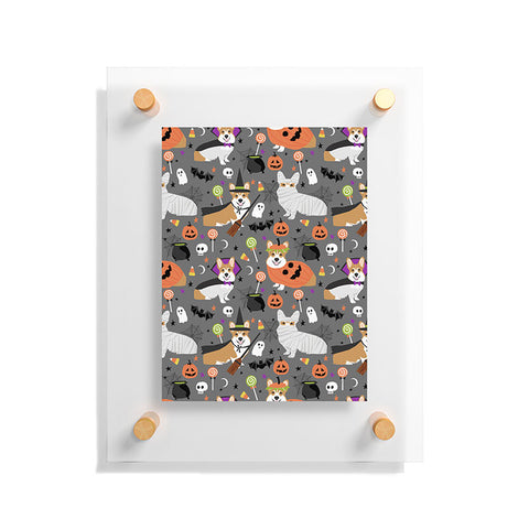 Petfriendly Corgi halloween costume Floating Acrylic Print