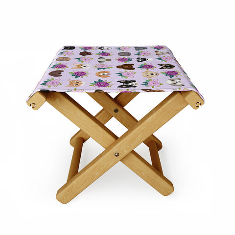 Petfriendly Dogs and cats pet friendly floral Folding Stool