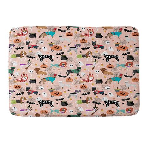 Petfriendly Dogs halloween costumes cute Memory Foam Bath Mat