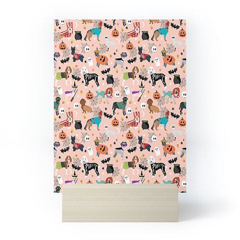 Petfriendly Dogs halloween costumes cute Mini Art Print
