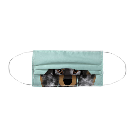 Petfriendly Doxie Dachshund merle Face Mask