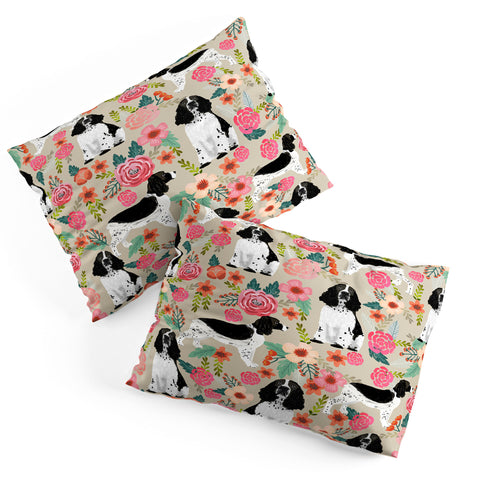 Petfriendly English Springer Spaniel Pillow Shams