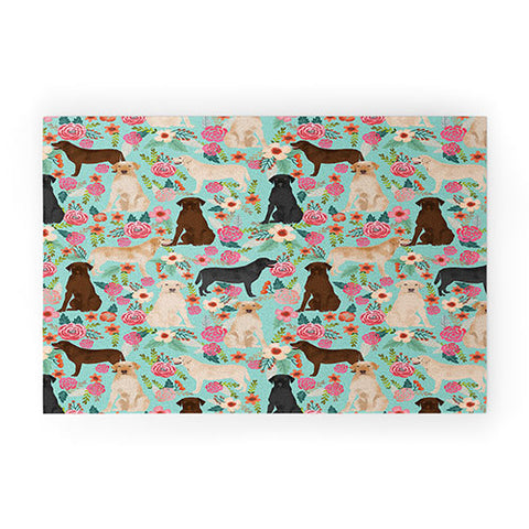 Petfriendly Labrador Retriever dog breed Welcome Mat