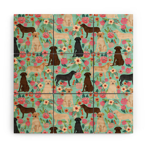 Petfriendly Labrador Retriever dog breed Wood Wall Mural