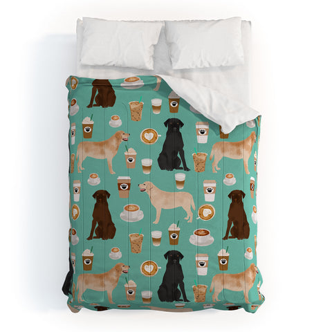 Petfriendly Labrador retriever gift Comforter