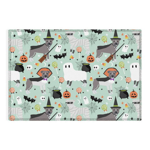 Petfriendly Pitbull halloween costumes Outdoor Rug