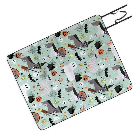 Petfriendly Pitbull halloween costumes Picnic Blanket