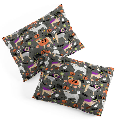 Petfriendly Pug halloween costumes mummy w Pillow Shams