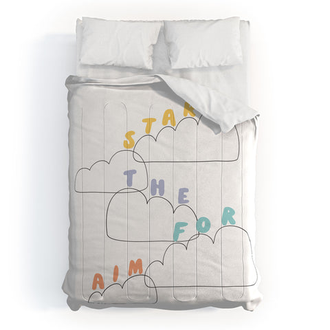 Phirst Aim for the stars Comforter