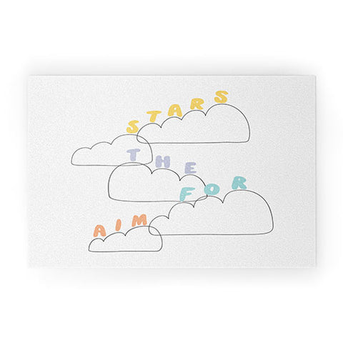 Phirst Aim for the stars Welcome Mat