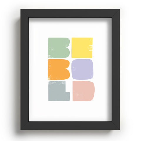 Phirst Be Bold Colors Recessed Framing Rectangle