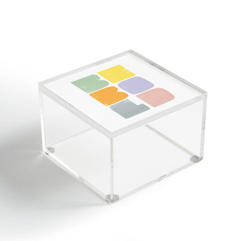 Phirst Be Bold Colors Acrylic Box