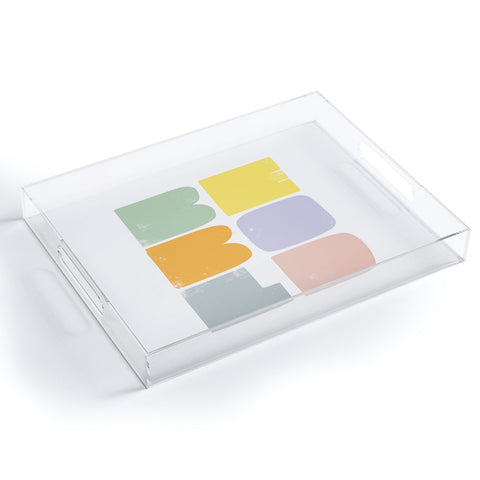Phirst Be Bold Colors Acrylic Tray
