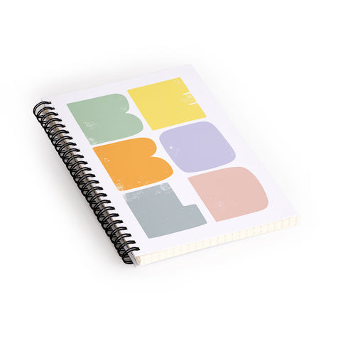Phirst Be Bold Colors Spiral Notebook