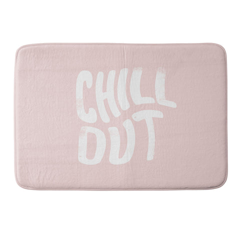 Phirst Chill Out Vintage Pink Memory Foam Bath Mat